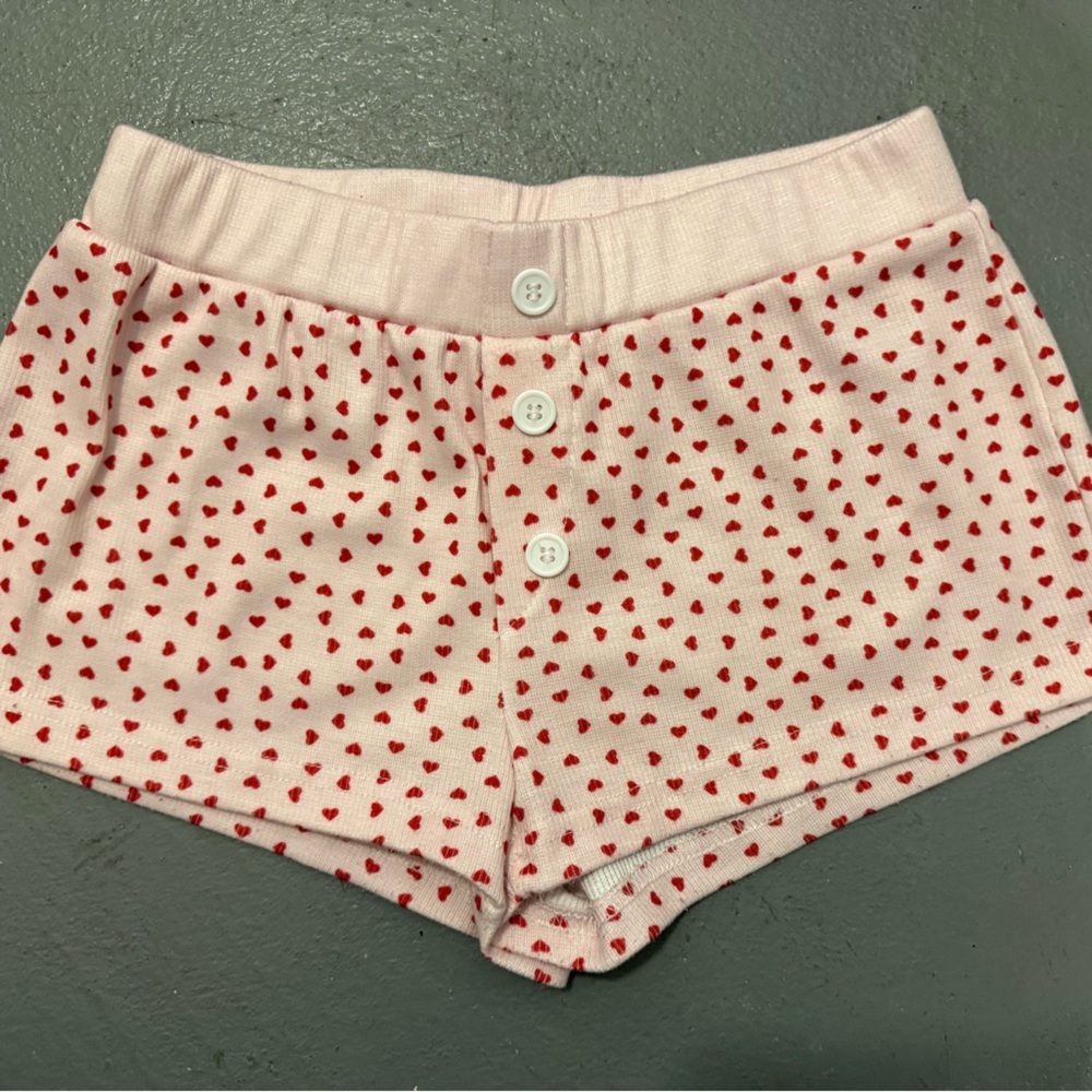 Valentine’s day sleep shorts